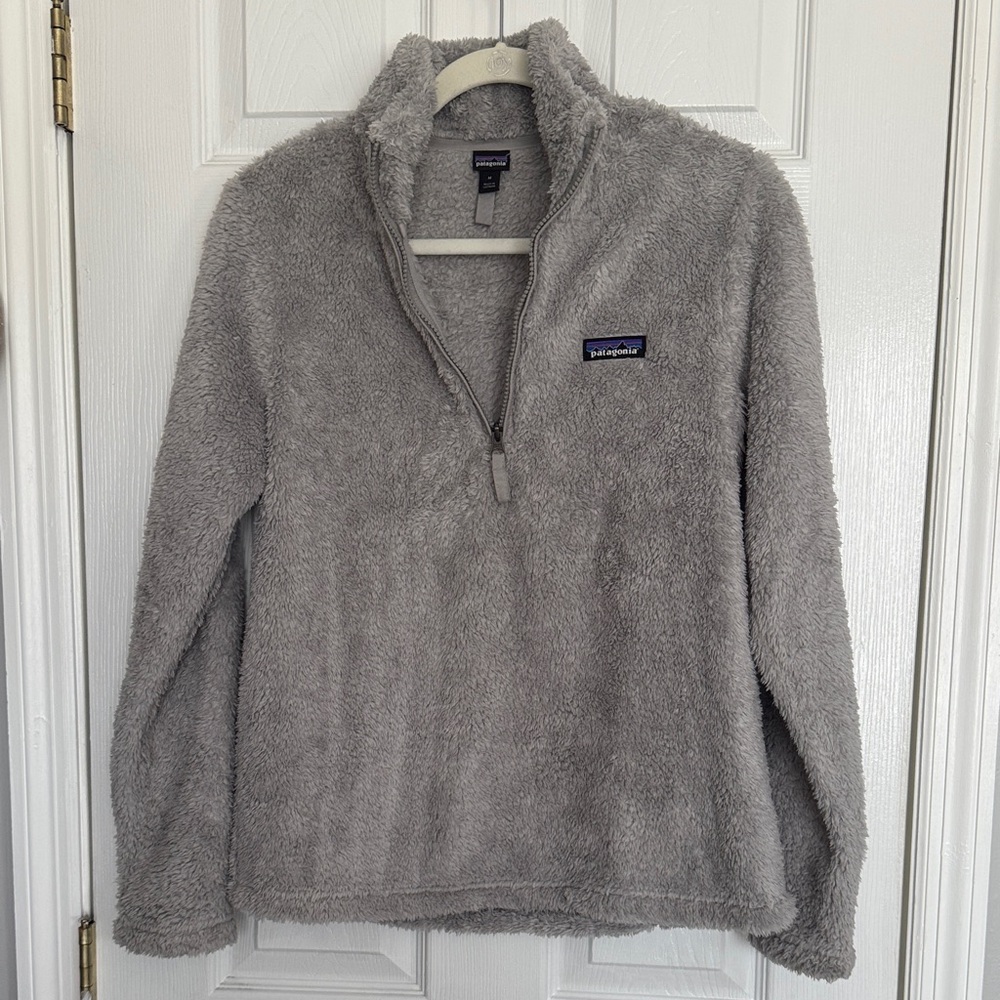 Patagonia Soft Gray Fleece Jacket